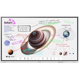 Samsung WM85B Flip Pro 85'' (216cm) Pantalla Táctil 4K UHD MultiTouch LCD Blanca Gris