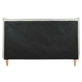 DKD Home Decor Cama Urban Desmontable Beige Poliéster/Madera para colchón 150x200cm - 219x108x177cm