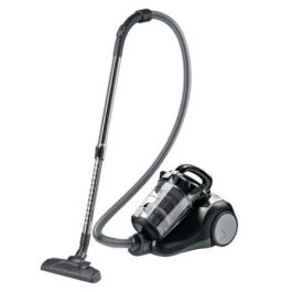 ASPIRADOR SIN BOLSA AEG LX4 EFFICIENCY NEGRO - 800W - CEPILLO DUSTPRO DOBLE POSICIÓN - FILTRO SALIDA HIGIENICO - CEPILLO PARA TAPICERÍAS