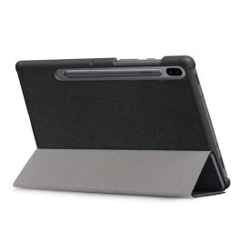 eSTUFF Funda Folio Houston para Samsung Galaxy Tab S8/S7, Negra. Protección ultradelgada con función atril y auto encendido/apagado.