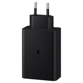 Samsung EP-T6530 Cargador de Pared Negro con 2 Puertos USB-C para Smartphone, Tableta, Portátil, Auriculares y Smartwatch Samsung EP-T6530 Cargador de Pared Negro con 2 Puertos USB-C para Smartphone, Tableta, Portátil, Auriculares y Smartwatch