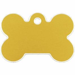 Placa identificativa Imarc Bone Amarillo Dorado