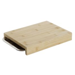 DKD Home Decor Tabla Cortar Bambu Inox Natural Plateado Bandeja 21.5 x 4.2 x 28 cm Set de 2 Precio: 14.49999991. SKU: B1JJTPP5T8