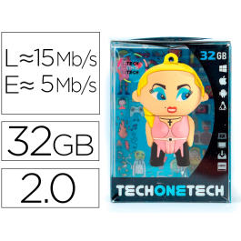 Tech on tech Madona Memoria USB 32 GB Precio: 8.49999953. SKU: B1AYMWA3WZ