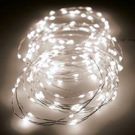 Lumineo Guirnalda Micro LED 180 LEDs Luz Cálida, Multifunción, Exterior IP44, Cable Plateado, 9 Metros Precio: 12.68999963. SKU: S7902038