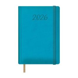 Agenda Anual (2026) Dohe Samba Cosida Tapa Extra Polipiel Con Goma 150X210 D/P Turquesa Precio: 16.99924886. SKU: B1J5JJYG9Y