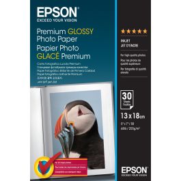 Epson Papel Premium Glossy Photo 255 gr, 13 x 18cm, 30h. Precio: 15.49999957. SKU: B1ARC575RK