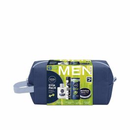 Nivea Gym Men Pack - Bálsamo After Shave, Spray Invisible, Gel de Ducha, Crema y Neceser - 5 Piezas Precio: 16.50000044. SKU: B1425Z62GT