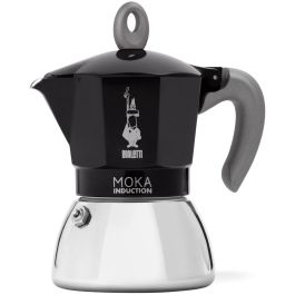 Bialetti Cafetera Moka Inducción 1.4 L - Mokka-Kanne de Aluminio Negro para Cocinas de Inducción Precio: 63.50000019. SKU: S7183338