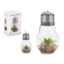 Bombilla Cactus Tira Led Giftdecor 14x29x14 cm Cristal Transparente Verde (8 Unidades) Precio: 77.50000027. SKU: S3607313