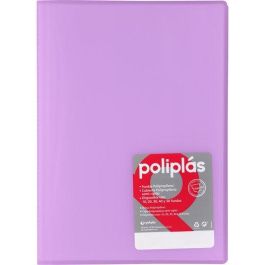 Carpeta Fundas (Tarifario) Grafoplas Pp Flexible Poliplas Trans. Fº 40 F. Lavanda Soft (Set de 5) Precio: 27.50000033. SKU: B1FFNQBZFP