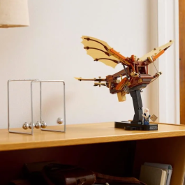 LEGO 10363 La máquina voladora de Leonardo da Vinci - Set de Construcción para Adultos, Decoración Coleccionable