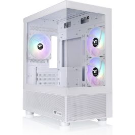 Thermaltake View 170 TG ARGB Micro Torre PC Gaming Snow White - Caja Vidrio Templado Micro ATX/Mini-ITX
