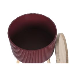 Mesita Auxiliar Shabby DKD Home Decor Marron Granate 38.5 x 49 x 38.5 cm Mesita Auxiliar Shabby DKD Home Decor Marron Granate 38.5 x 49 x 38.5 cm