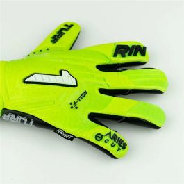 Guantes de Portero Rinat Aries Némesis Turf Verde limón Adultos Turquesa