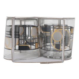 Set de 4 Vasos Pinta 340 cc Abstracto - LAV (6 Cajas) Set de 4 Vasos Pinta 340 cc Abstracto - LAV (6 Cajas)