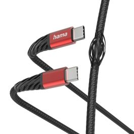 Cable USB-C Hama 00201542 Negro Rojo 1,5 m Precio: 17.5899999. SKU: B1JKQZ7AS4