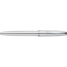 Pelikan P36 Jazz Noble Elegance – Pluma Estilográfica Plata, Plumín Acero Inoxidable, Tinta Azul, Carga Cartucho