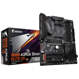 GIGABYTE B550 AORUS ELITE V2 Placa Base para AMD Ryzen 5000, VRM 12+2 Fases, DDR4 4733MHz, 1xPCIe 4.0 + 1xPCIe 3.0 M.2, LAN 2.5GbE, USB 3.2 Gen 2 Precio: 135.49999991. SKU: B1D9T2C267