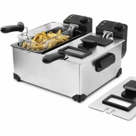 HKoenig DFX600 Freidora Doble Sartén 6L 3600W con 2 Termostatos Independientes, Acero Inoxidable, Filtros Antiolor y Cestas Extraíbles HKoenig DFX600 Freidora Doble Sartén 6L 3600W con 2 Termostatos Independientes, Acero Inoxidable, Filtros Antiolor y Cestas Extraíbles Precio: 110.88999988. SKU: B1FXHVKEPE