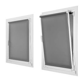 Cintacor - Stor Planet Estor enrollable Clip & Fix 150x180cm Gris Asfalto