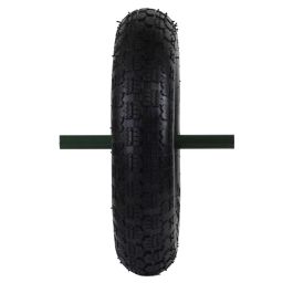 Altrad Rueda Neumatica Carretilla 74748 P4 Llanta Metalica Verde Ø350mm Eje Ø20mm