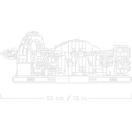 LEGO 75380 Star Wars Mos Espa Podracer Race Diorama Nave Espacial