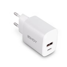 Lindy Cargador USB 20W Tipo A y C