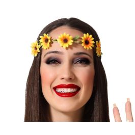 Diadema con girasoles para mujer estilo hippie años 60 - Accesorio para festivales y fiestas Precio: 0.79000053. SKU: B1DNAQHYAQ