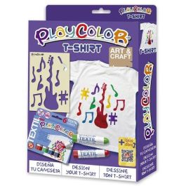 Tempera Instant Solida Playcolor One Textil Pack T-Shirt (Tempera + Camiseta Talla 6-8 Años + Plantilla A4 + Triptico) Precio: 22.49999961. SKU: B144SZF5GD