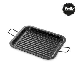Vaello Plancha Asadora Rectangular de Acero Esmaltado 27x21 cm para Carnes, Pescados y Verduras, Apta Fuego de Llama Vaello Plancha Asadora Rectangular de Acero Esmaltado 27x21 cm para Carnes, Pescados y Verduras, Apta Fuego de Llama Precio: 5.94999955. SKU: S7908273