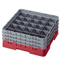 CAMBRO - 25S638-416 - Cesta de lavado 25 comp. 3 alturas - 8,7 cm Ø máx. - alt. máx. 17,6 cm - 50 x 50 x 22,5 cm - Arándano Precio: 73.89000036. SKU: B1K8JJVLB3