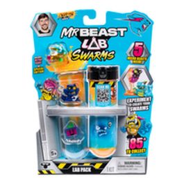 MrBeast Lab MRB0630996247464 Pack 5 Minifiguras Swarms Atomic Niños 5+ Años