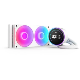 NZXT RL-KR24E-W2 Kraken Elite 240 RGB Sistema de refrigeración líquida todo en uno 24cm Blanco para Procesador Precio: 294.69000055. SKU: B1ECCEPAME