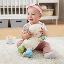 Vtech Baby Manon Lumi Mouton Noche Estrellada 3 en 1 Peluche Musical con Proyecciones y Sensor de Sonido