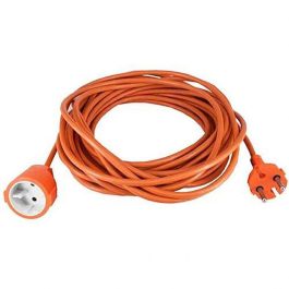 Cable alargador - GENÉRICO - H05VVF 2x1,5 - 25 m - Naranja - Uso exterior