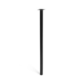 Pata cilíndrica de acero en color negro mod. 401 g. dimensiones ø3x70cm 2-401 g.700.03 rei Precio: 5.50000055. SKU: S7912491