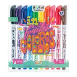 Rotulador Fibra Mooving Fineliner Colores Brillantes Estuche De 10 Precio: 6.50000021. SKU: B12RAMTEPZ