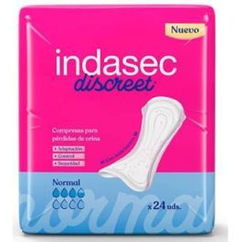Compresa Indasec Discreet Abso Normal 155Ml 24Un Compresa Indasec Discreet Abso Normal 155Ml 24Un Precio: 8.5000003. SKU: B15VP62CSX