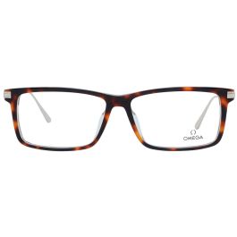 Montura de Gafas Hombre Omega OM5014-58056 Marrón ø 58 mm Montura de Gafas Hombre Omega OM5014-58056 Marrón ø 58 mm