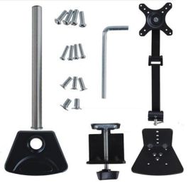 ELBE Brazo Soporte de Mesa para Monitor SM-1232-10K | Ajustable hasta 32' y 10kg | VESA 50/75/100mm