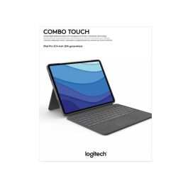 Logitech COMBO TOUCH IPAD AIR PRO 12.9 Teclado y Estuche para iPad Air y iPad Pro 12.9 con Trackpad y 4 Modos de Uso