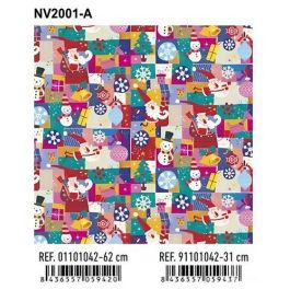 Papel De Regalo Bobina Basika 62 Cm X 80 M (4 Kg Aprox.) Navidad (Nv2001-A 62 Cm) Precio: 23.195579. SKU: B1HPHWHNLD