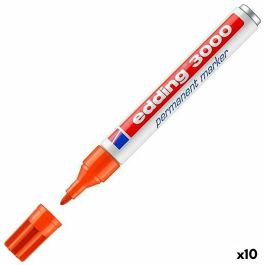 Rotulador permanente Edding 3000 Naranja (10 Unidades) Precio: 30.59000032. SKU: S8421281