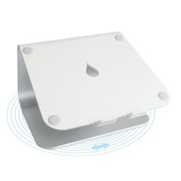 Rain Design mStand 360 Soporte para portátil con base giratoria, Plata