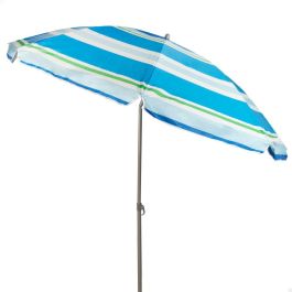 Sombrilla Aktive Azul Rojo Ø 200 cm 200 x 196 x 200 cm UV50 (6 Unidades)