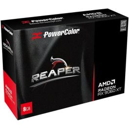 PowerColor RX 9060 XT Radeon Reaper 8GB GDDR6 – Tarjeta Gráfica AMD, PCI Express 5.0, 7680x4320, FreeSync