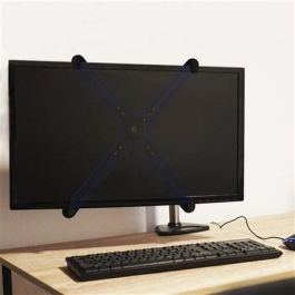 Elbe SM-CLIP Adaptador de Sujeción para Monitores No VESA hasta 27 Pulgadas y 5kg, Compatible con Brazos Soporte