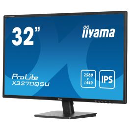 Iiyama X3270QSU-B1 Monitor 32" IPS QHD 2560x1440 100Hz 3ms 1xHDMI 1xDP USB Altavoces Negro