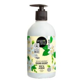 ORGANIC SHOP Jabón de Manos Hidratante Jazmín y Menta, con Aloe Vera orgánico, sin SLS ni Parabenos, 500 ml Precio: 5.50000055. SKU: SLC-92481